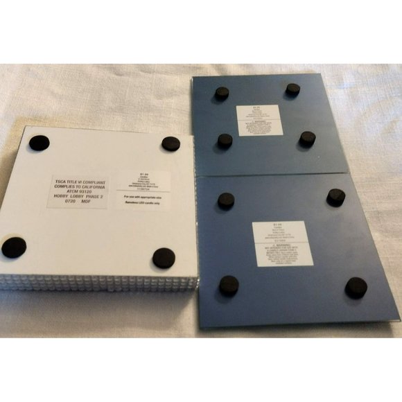 Mirror Candle Stand for LED Candles Only 3 in Lot Wedding Birthday Reception - Picture 7 of 11